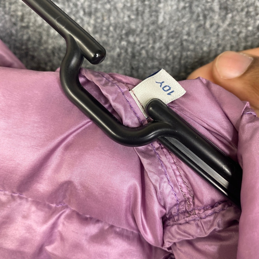 Moncler Lisette Giacca Kids Purple Lightweight Down Puffer Jacket Coat 4195335 - Picture 11 of 15